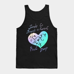 Pastel Goth seeds to break a heart Tank Top